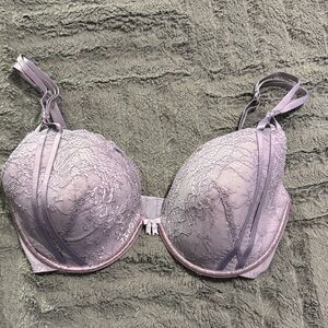 Adore Me Lace Underwire Bra in Lavender